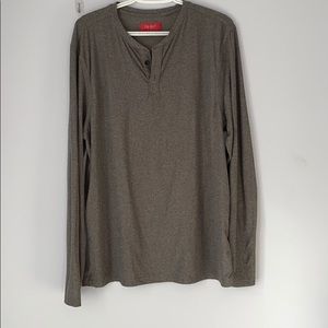 Men’s large super soft gray long sleeve